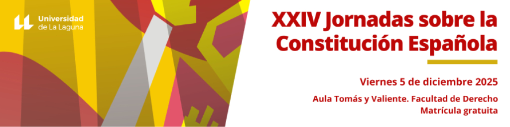 XXIV Jornadas sobre la Constitución Española (Banner Web)