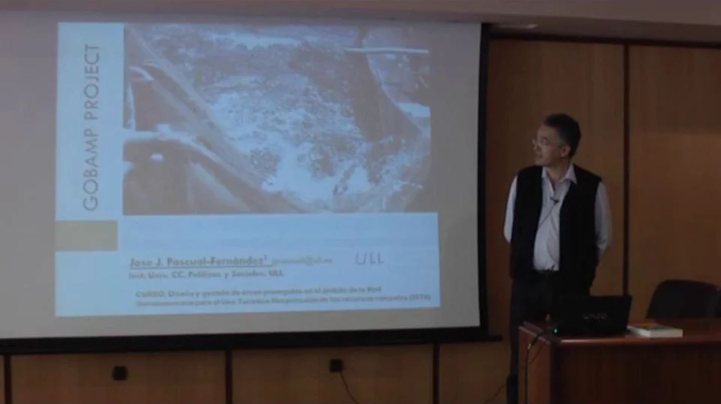 Ponencia "Formas de gobernanza en espacios protegidos"