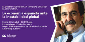 Cartel de la Economía española ante la inestabilidad global