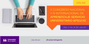X Congreso Nacional y IV Internacional de Aprendizaje-Servicio Universitario ApS(U)10_banner