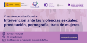 curso Intervención ante las violencias sexuales