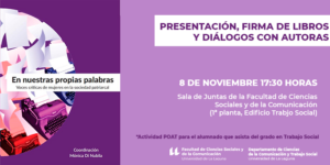 presentacion libro evento