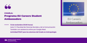 Programa EU Careers Student Ambassadors evento
