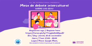 mesa debate internacional evento
