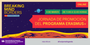 Jornada de Promoción del Programa Erasmus+_Banner evento