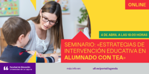 Estrategias de intervención educativa TEA_Banner evento