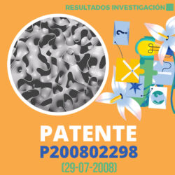 Resultados de Investigación Patente P200802298 1000x1000