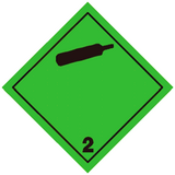 Etiqueta nº 2.2: gases no inflamables, no tóxicos