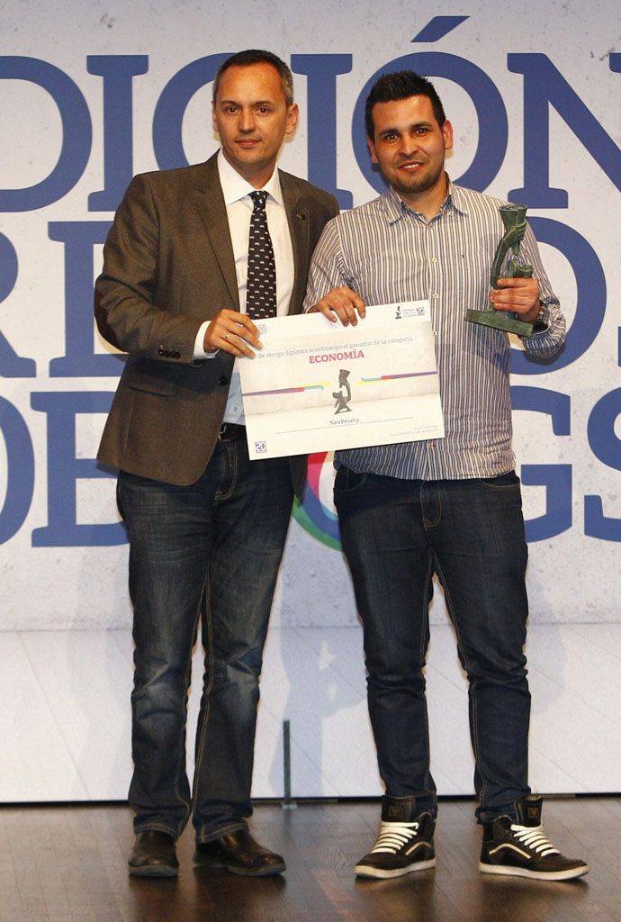 Foto del premiado