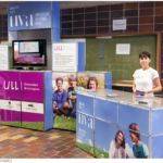 Stand promocional de la Universidad de Verano de Adeje 2015 ubicado en la Facultad de Derecho