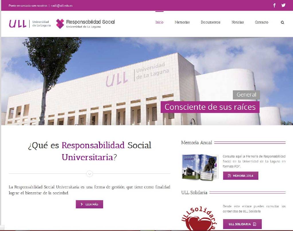 web responsabilidad social