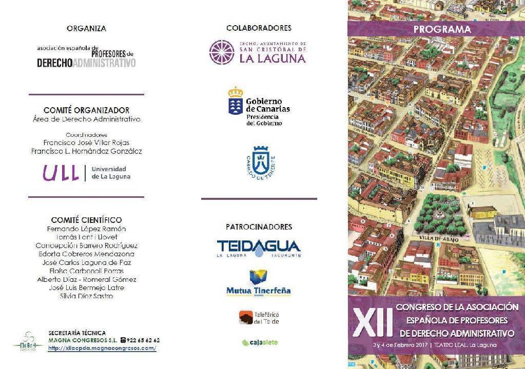 XII Congreso de la Asociación Española de Profesores de Derecho Administrativo (AEPDA)