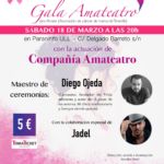 Cartel de la Gala Ámateatro