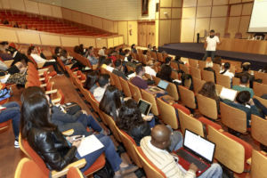 Imagen del encuetro celebrado en la ULL con las asociaciones de voluntariado cultural