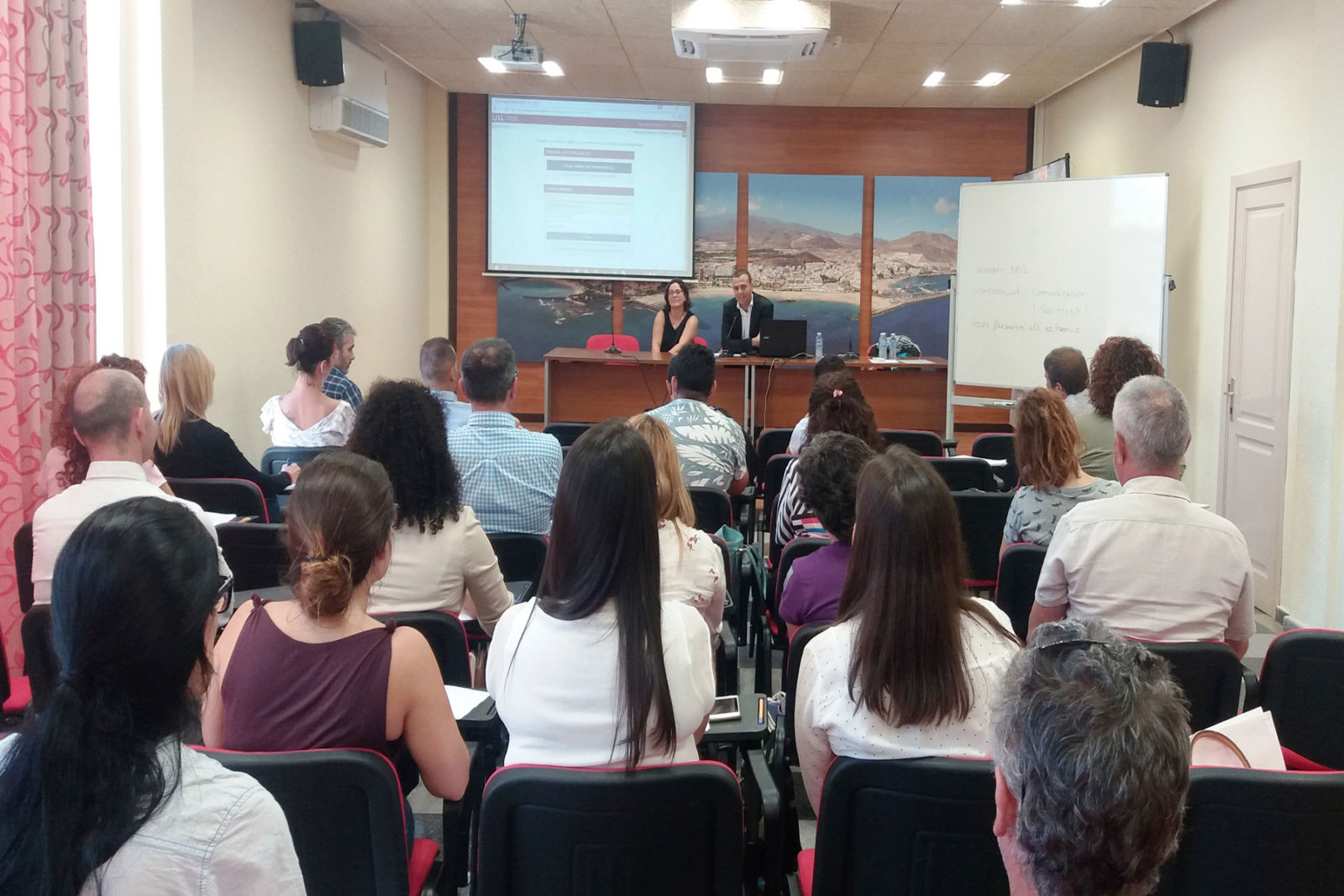 Imagen de una de las clases