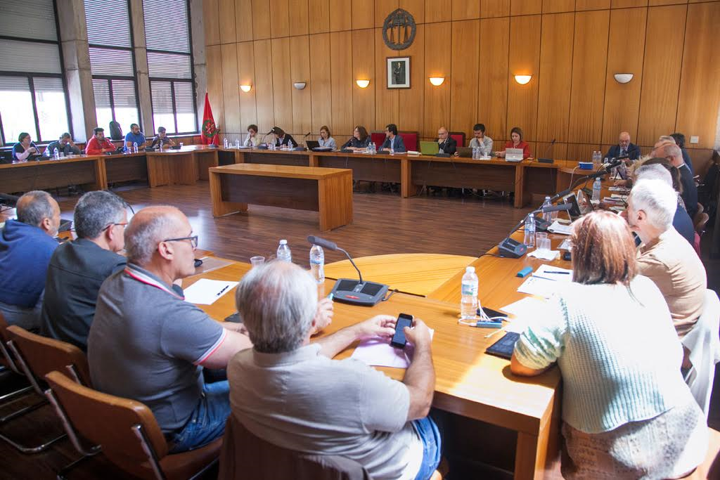 Un momento de la sesión