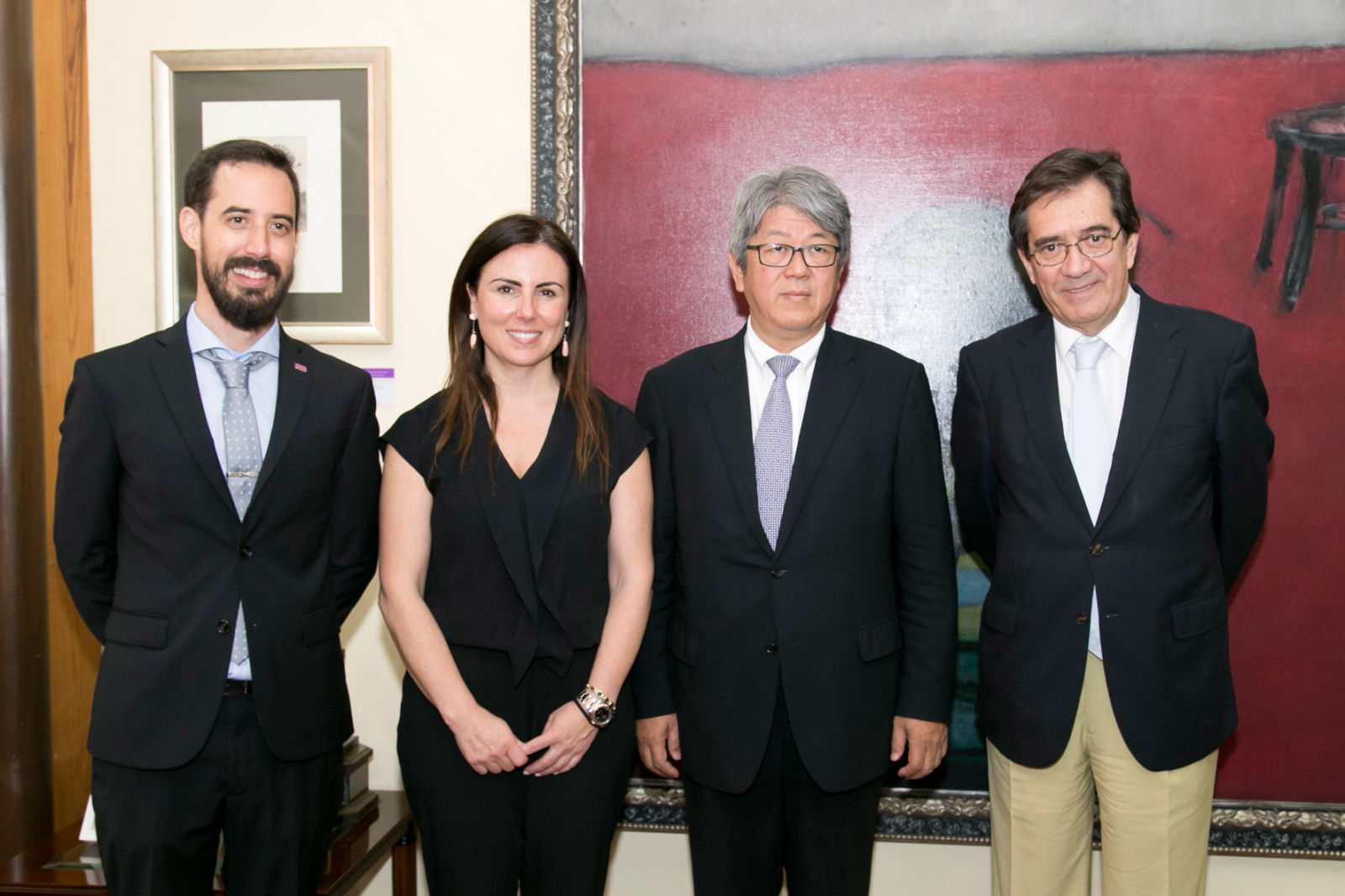 El Embajador de Japón en España visita la ULL