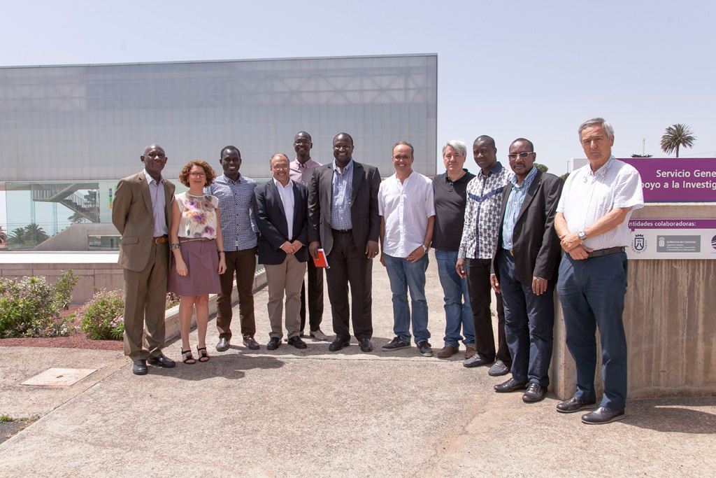 Visita de la delegación del Instituto Pasetur de Dakar