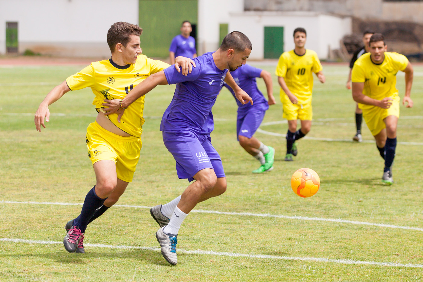Foto de un partido pasado del Trofeo Rector