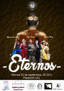 Cartel de "Eternos", de la compañía O'clock