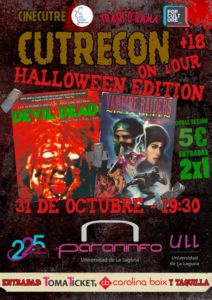 Cartel del Festival Cutrecon en la ULL