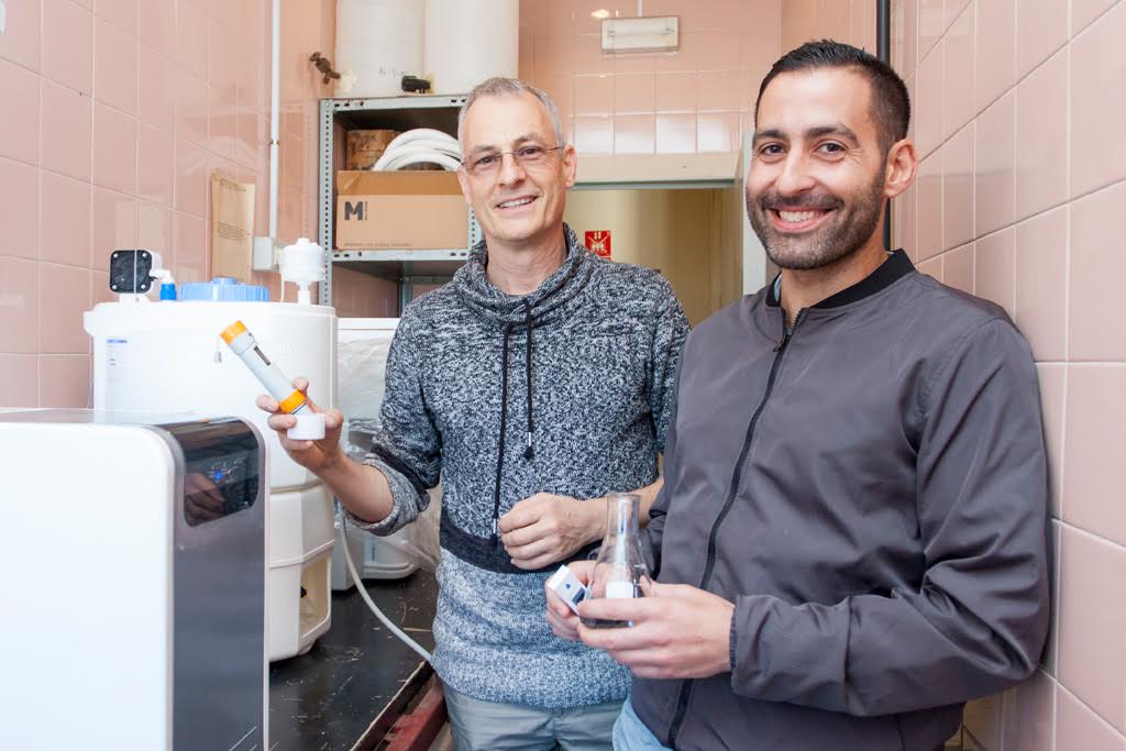 Yézer González (a la derecha de la imagen) y Francisco Melián (izquierda)