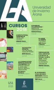 Cartel de la Universidad de Invierno de Arona 2018