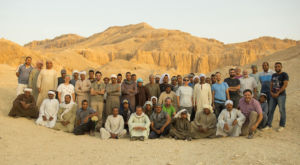 Campaña de excavaciones ULL en Egipto