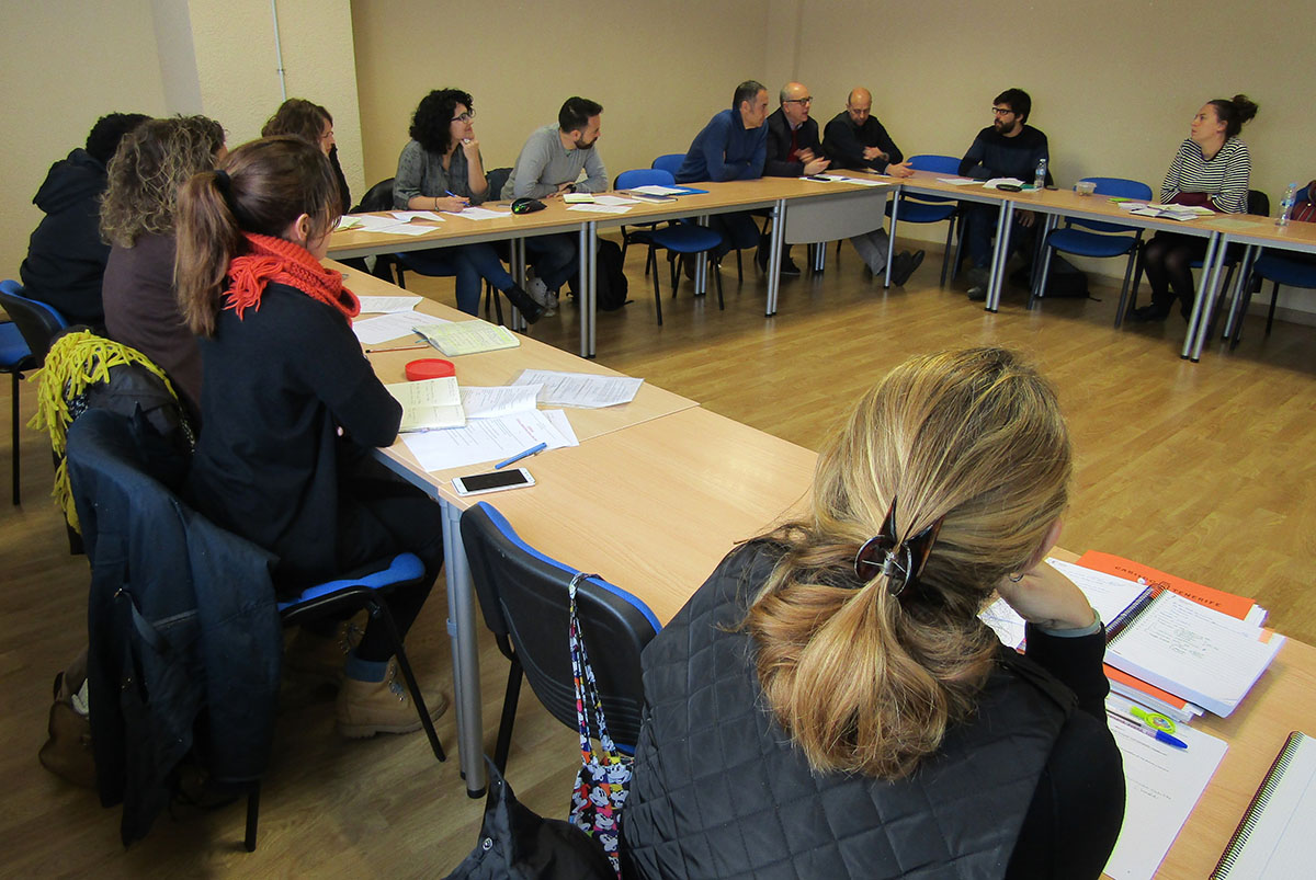 Reunión preparatoria en la sede de la FEGULL del próximo encuentro de Intercultural Cities en Tenerife.