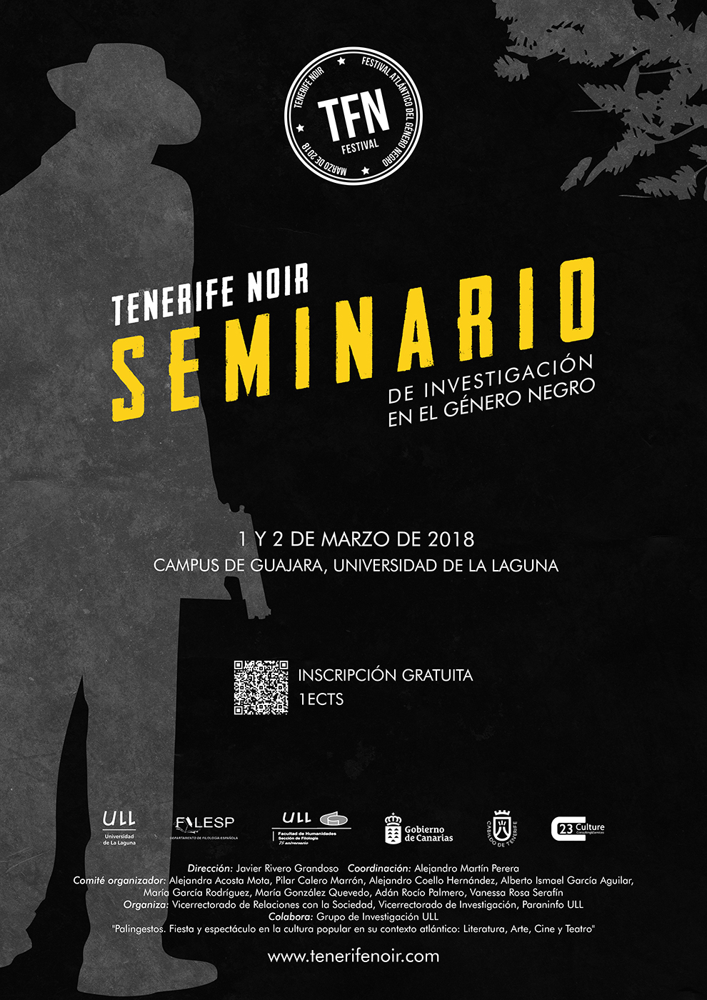 Tenerife Noir, seminario de investigación en el género negro