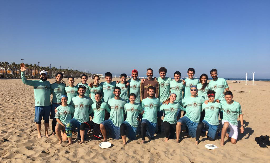 Integrantes del equipo Guayota de la ULL durante su estancia en Valencia.
