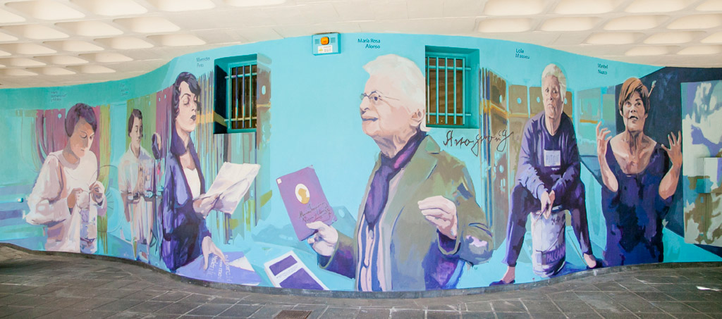 mural en Guajara