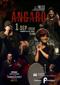 Cartel del espectáculo Angaro en el Paraninfo