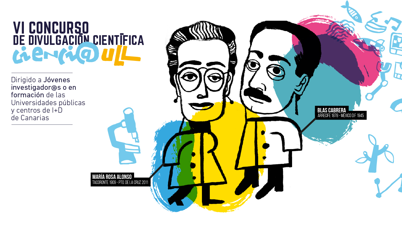 Cartel del VI Concurso de Divulgación Científica de Ciencia ULL