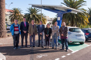 marquesina fotovoltáica en el Campus Central