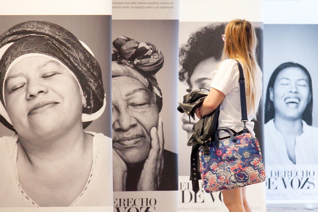 Fotografía de la exposición El derecho de voz