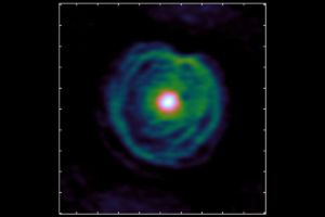 Fotografía de una estrella