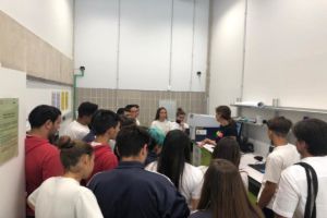 Visita del colegio al SEGAI