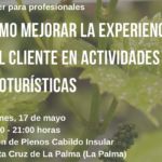 Cartel del taller del aula cultural de enoturismo