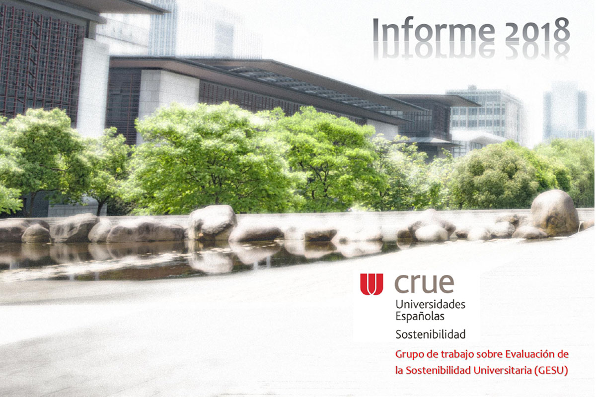 Imagen de la portada del informe de Sostenibilidad Ambiental