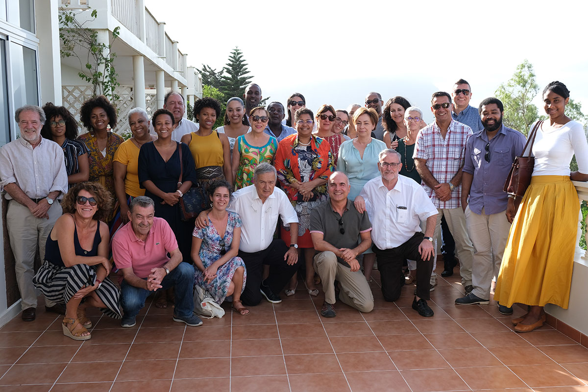 Foto de grupo de los participantes en el Macaronesia Campus Global