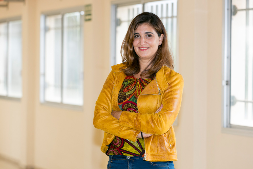 La investigadora responsable del proyecto, Rebeca González Fernández.