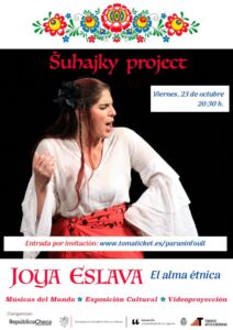 Cartel de joya eslava