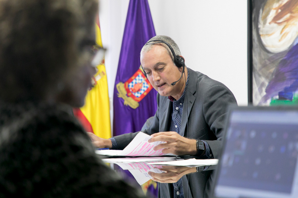 El gerente, Juan Manuel Plasencia, presentó la oferta de empleo público correspondiente al PAS.