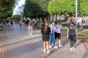 Imagen de archivo del aluando de la EBAU en septiembre de 2020.