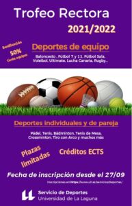 Cartel TRofeo Rectora