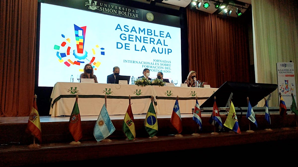 Imagen de la asamblea de la AUIP en Colombia