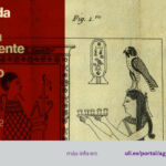 Cartel de la muestra del Día del Libro sobre Egipto