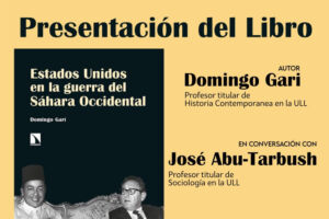 Portada del libro "EEUU en la guerra del Sahara Occidental".