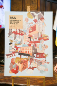 Cartel de la Universidad de Verano de Adeje 2022.